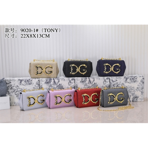 Replica Dolce & Gabbana D&G Fashion Messenger Bags #1042665 $40.00 USD for Wholesale