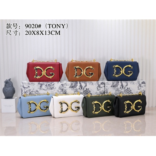 Replica Dolce & Gabbana D&G Fashion Messenger Bags #1042669 $40.00 USD for Wholesale
