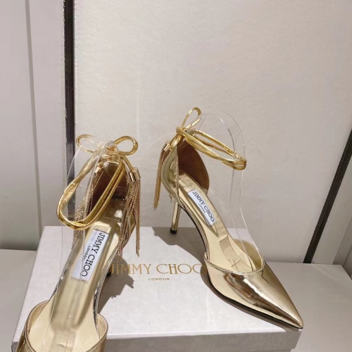 Replica Jimmy Choo Sandals For Women #1042862 $105.00 USD for Wholesale