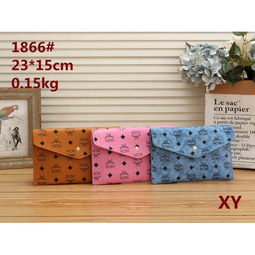 Replica MCM Wallets For Women #1043258 $19.00 USD for Wholesale