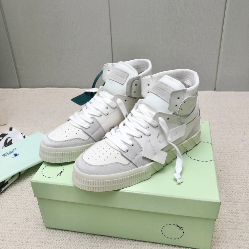 Replica Off-White High Tops Shoes For Men #1043422, $118.00 USD, [ITEM#1043422], Replica Off-White High Tops Shoes outlet from China