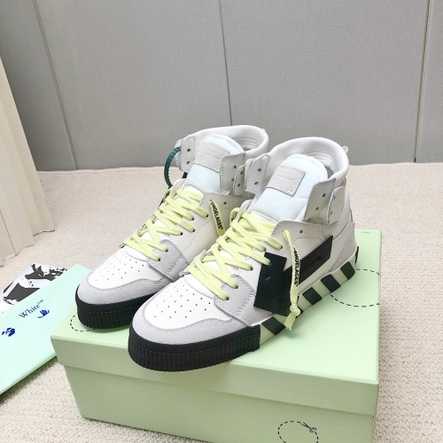Replica Off-White High Tops Shoes For Women #1043423, $118.00 USD, [ITEM#1043423], Replica Off-White High Tops Shoes outlet from China