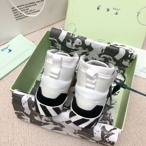 Replica Off-White High Tops Shoes For Men #1043426 $118.00 USD for Wholesale