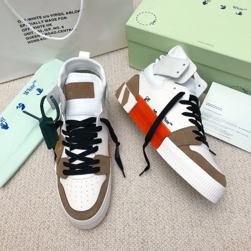 Replica Off-White High Tops Shoes For Men #1043429 $118.00 USD for Wholesale