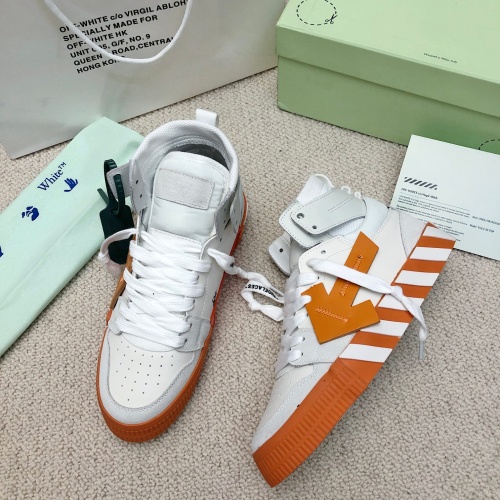 Replica Off-White High Tops Shoes For Women #1043430 $118.00 USD for Wholesale