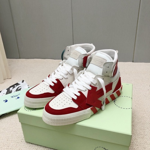 Replica Off-White High Tops Shoes For Women #1043432, $118.00 USD, [ITEM#1043432], Replica Off-White High Tops Shoes outlet from China