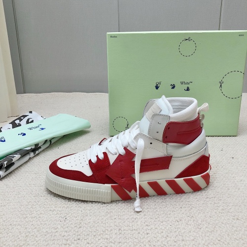 Replica Off-White High Tops Shoes For Women #1043432 $118.00 USD for Wholesale