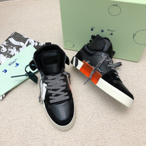 Replica Off-White High Tops Shoes For Men #1043435 $118.00 USD for Wholesale