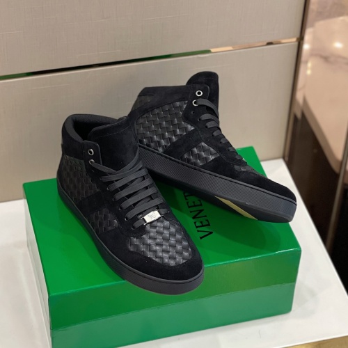 Replica Bottega Veneta High Tops Shoes For Women #1044185, $80.00 USD, [ITEM#1044185], Replica Bottega Veneta BV High Tops Shoes outlet from China