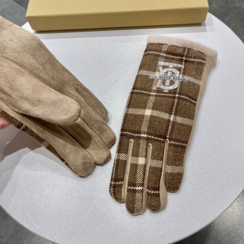 Replica Burberry Gloves #1044875 $42.00 USD for Wholesale
