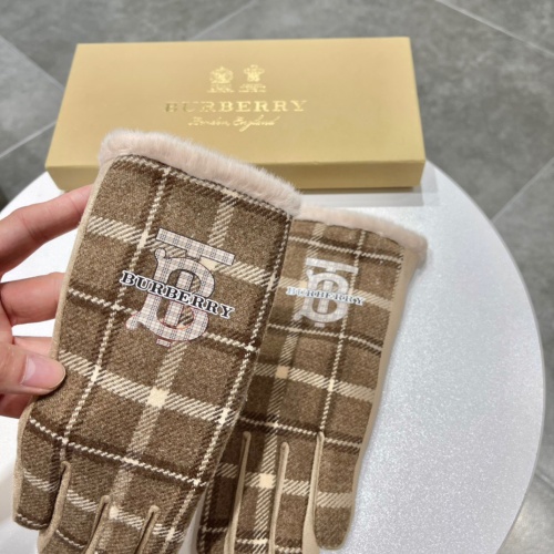 Replica Burberry Gloves #1044875 $42.00 USD for Wholesale