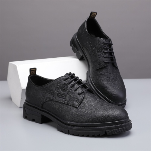 Replica Versace Leather Shoes For Men #1045096, $82.00 USD, [ITEM#1045096], Replica Versace Leather Shoes outlet from China