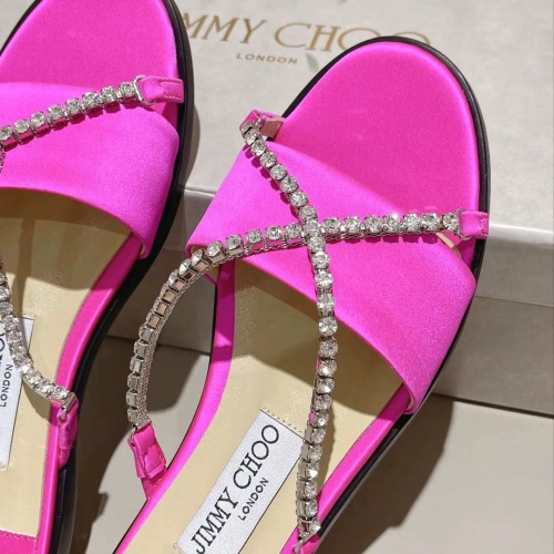 Replica Jimmy Choo Slippers For Women #1045298 $102.00 USD for Wholesale