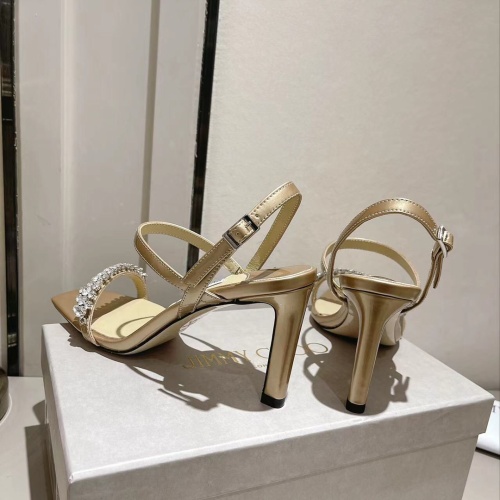Replica Jimmy Choo Sandals For Women #1045301 $102.00 USD for Wholesale
