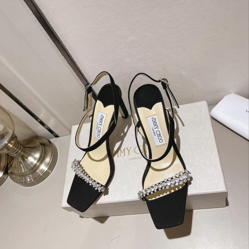 Replica Jimmy Choo Sandals For Women #1045304 $102.00 USD for Wholesale