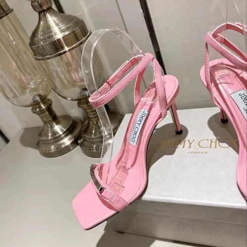 Replica Jimmy Choo Sandals For Women #1045308 $98.00 USD for Wholesale