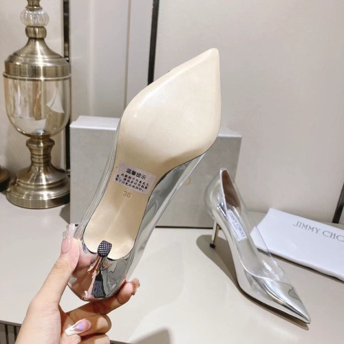 Replica Jimmy Choo High-Heeled Shoes For Women #1045321 $100.00 USD for Wholesale
