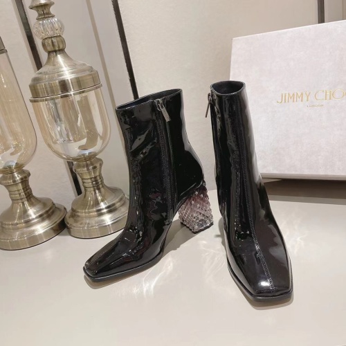 Replica Jimmy Choo Boots For Women #1045324 $125.00 USD for Wholesale