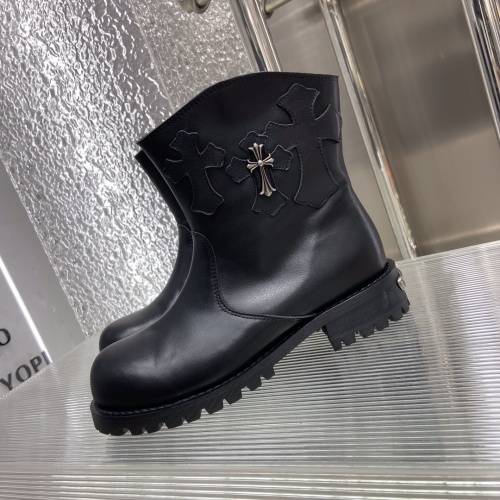 Replica Chrome Hearts Boots For Women #1045411, $132.00 USD, [ITEM#1045411], Replica Chrome Hearts Boots outlet from China