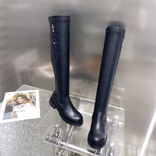 Replica Chrome Hearts Boots For Women #1045414, $135.00 USD, [ITEM#1045414], Replica Chrome Hearts Boots outlet from China