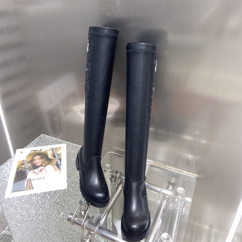 Replica Chrome Hearts Boots For Women #1045414 $135.00 USD for Wholesale