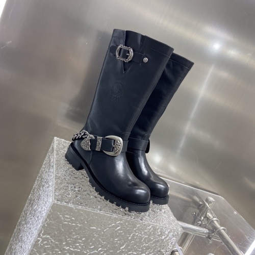Replica Chrome Hearts Boots For Women #1045415, $182.00 USD, [ITEM#1045415], Replica Chrome Hearts Boots outlet from China