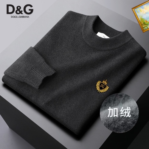 Dolce & Gabbana D&G Sweaters Long Sleeved For Men #1045634