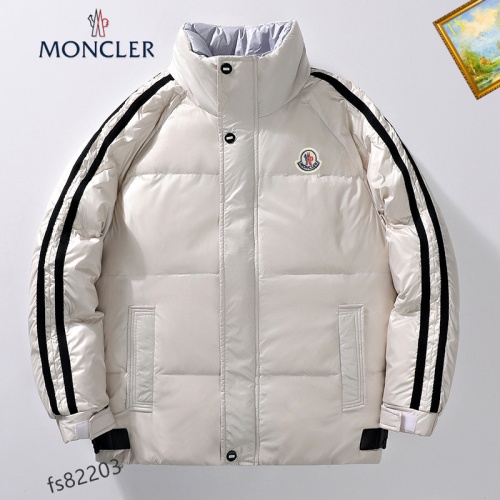 Replica Moncler Down Feather Coat Long Sleeved For Men #1045740, $82.00 USD, [ITEM#1045740], Replica Moncler Down Feather Coat outlet from China