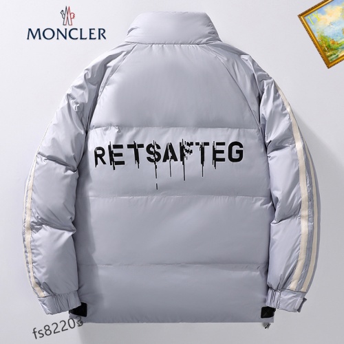 Replica Moncler Down Feather Coat Long Sleeved For Men #1045741 $82.00 USD for Wholesale