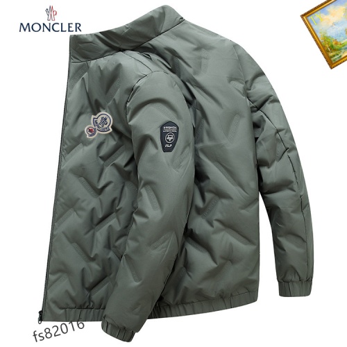 Replica Moncler Down Feather Coat Long Sleeved For Men #1045765, $82.00 USD, [ITEM#1045765], Replica Moncler Down Feather Coat outlet from China