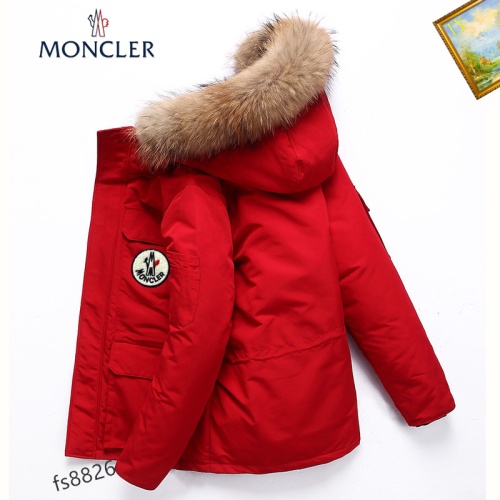 Replica Moncler Down Feather Coat Long Sleeved For Men #1045768, $82.00 USD, [ITEM#1045768], Replica Moncler Down Feather Coat outlet from China