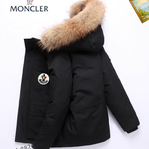 Replica Moncler Down Feather Coat Long Sleeved For Men #1045769, $82.00 USD, [ITEM#1045769], Replica Moncler Down Feather Coat outlet from China