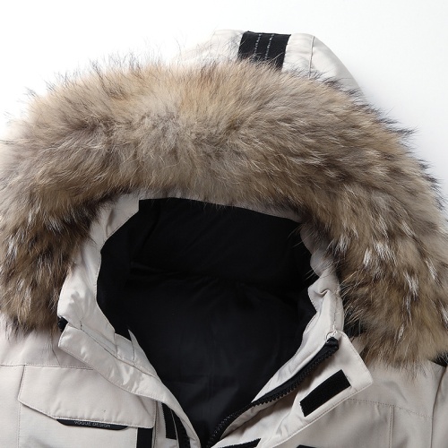 Replica Moncler Down Feather Coat Long Sleeved For Men #1045770 $82.00 USD for Wholesale