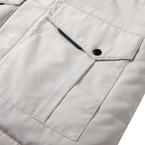 Replica Moncler Down Feather Coat Long Sleeved For Men #1045770 $82.00 USD for Wholesale