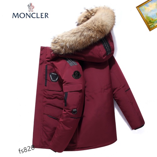 Replica Moncler Down Feather Coat Long Sleeved For Men #1045771, $82.00 USD, [ITEM#1045771], Replica Moncler Down Feather Coat outlet from China