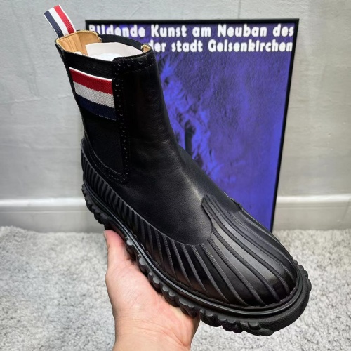 Replica Thom Browne Boots For Men #1046055 $172.00 USD for Wholesale