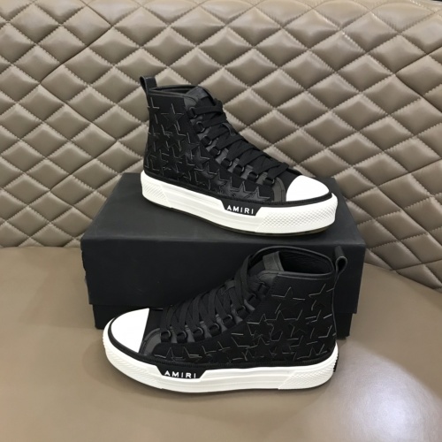 Replica Amiri High Tops Shoes For Men #1046089 $128.00 USD for Wholesale