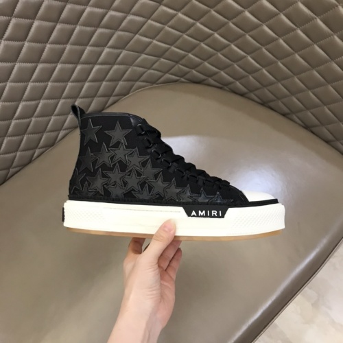 Replica Amiri High Tops Shoes For Men #1046089 $128.00 USD for Wholesale