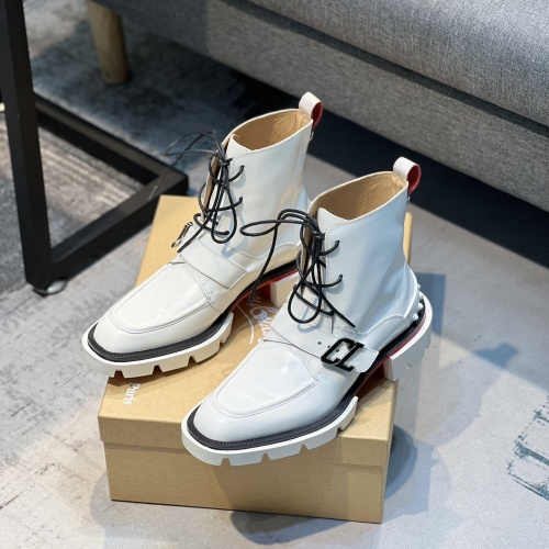 Replica Christian Louboutin Boots For Men #1046100, $128.00 USD, [ITEM#1046100], Replica Christian Louboutin Boots outlet from China