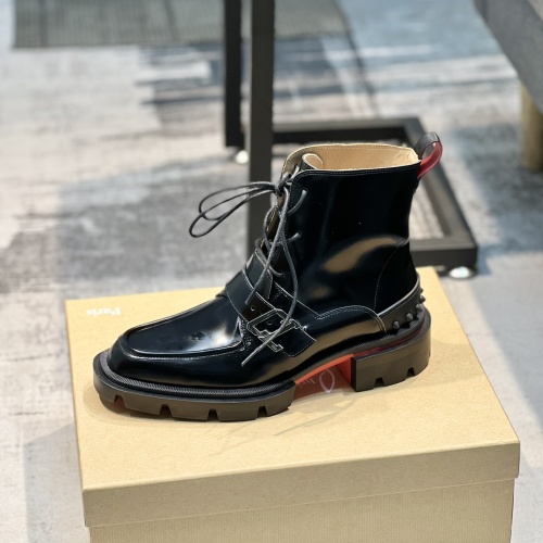 Replica Christian Louboutin Boots For Men #1046102 $128.00 USD for Wholesale