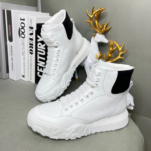 Replica Alexander McQueen High Tops Shoes For Men #1046214, $122.00 USD, [ITEM#1046214], Replica Alexander McQueen High Tops Shoes outlet from China