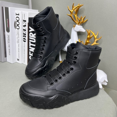 Replica Alexander McQueen High Tops Shoes For Men #1046216, $122.00 USD, [ITEM#1046216], Replica Alexander McQueen High Tops Shoes outlet from China