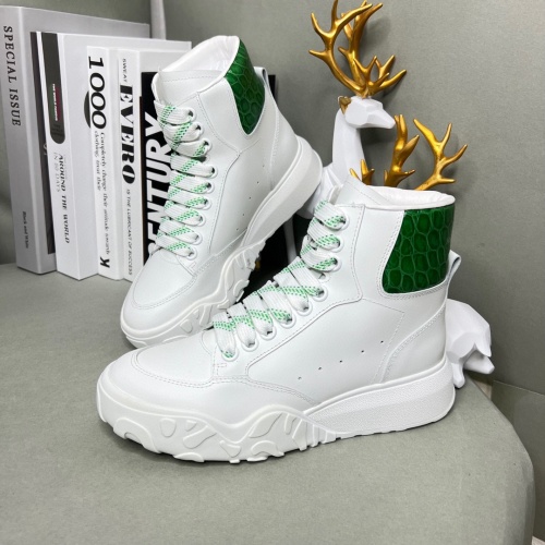 Replica Alexander McQueen High Tops Shoes For Men #1046218, $122.00 USD, [ITEM#1046218], Replica Alexander McQueen High Tops Shoes outlet from China