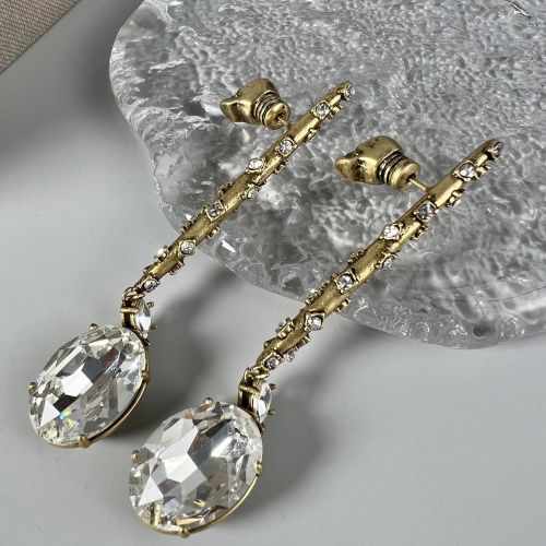 Replica Alexander McQueen Earrings For Women #1046583 $38.00 USD for Wholesale