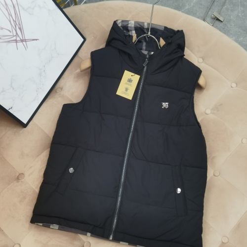 Replica Burberry Down Feather Coat Sleeveless For Men #1046610 $85.00 USD for Wholesale