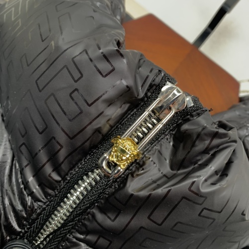 Replica Versace Down Feather Coat Long Sleeved For Men #1046632 $128.00 USD for Wholesale
