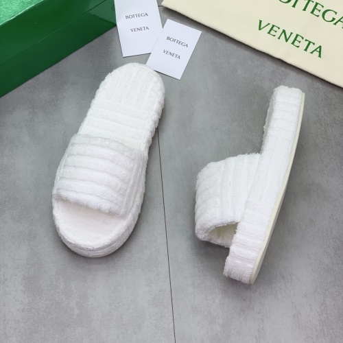 Replica Bottega Veneta BV Slippers For Women #1046696 $88.00 USD for Wholesale