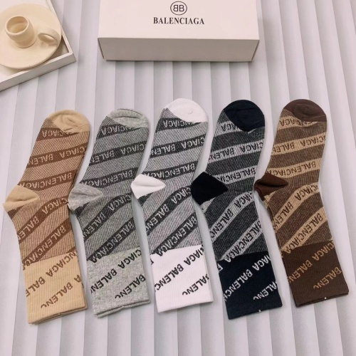 Replica Balenciaga Socks #1046846 $27.00 USD for Wholesale