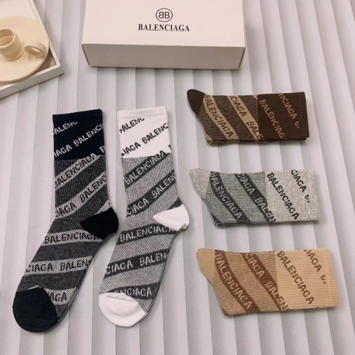 Replica Balenciaga Socks #1046846 $27.00 USD for Wholesale