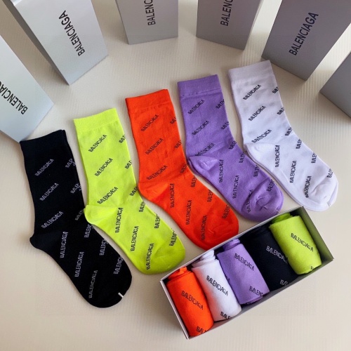 Replica Balenciaga Socks #1046847 $32.00 USD for Wholesale